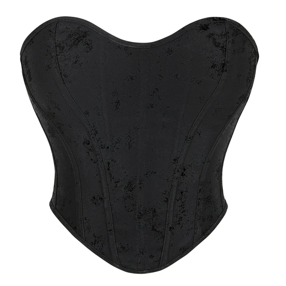 Женский корсет-топ без бретелек, сексуальный черный, на молнии, готический, утягивающий фигуру, корсет-баскет, женский корсето
Женский корсет-топ без бретелек, сексуальный черный, на молнии, готический, утягивающий фигуру, корсет-баскет, женский корсето