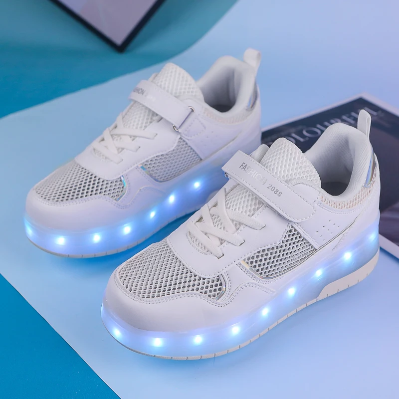 Heelys для детей: осень-зима 2025: двухколесные невидимые коньки для девочек, белые роликовые туфли для мальчиков
Heelys для детей: осень-зима 2025: двухколесные невидимые коньки для девочек, белые роликовые туфли для мальчиков