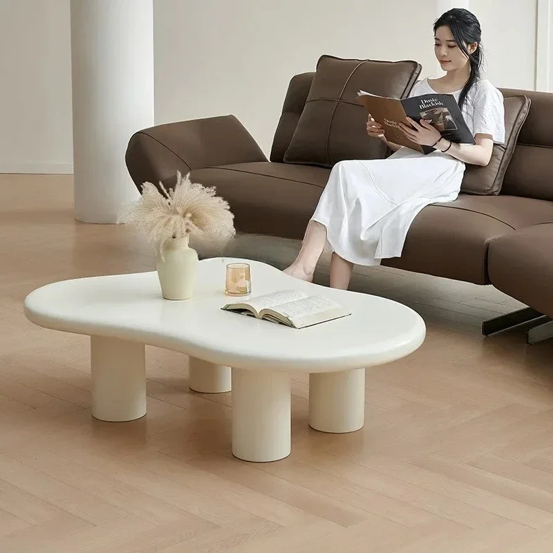 A50 Nordic cream style white cloud coffee table creative coffee table living room
A50 Nordic cream style white cloud coffee table creative coffee table living room