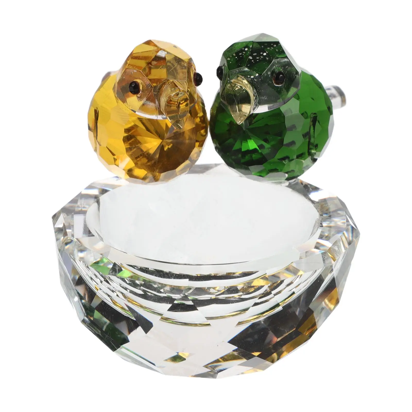 Crystal Bird Nest Decoration Easter Birds Animal Mini Decorations Bird's Pendant Artificial Nests
Crystal Bird Nest Decoration Easter Birds Animal Mini Decorations Bird's Pendant Artificial Nests