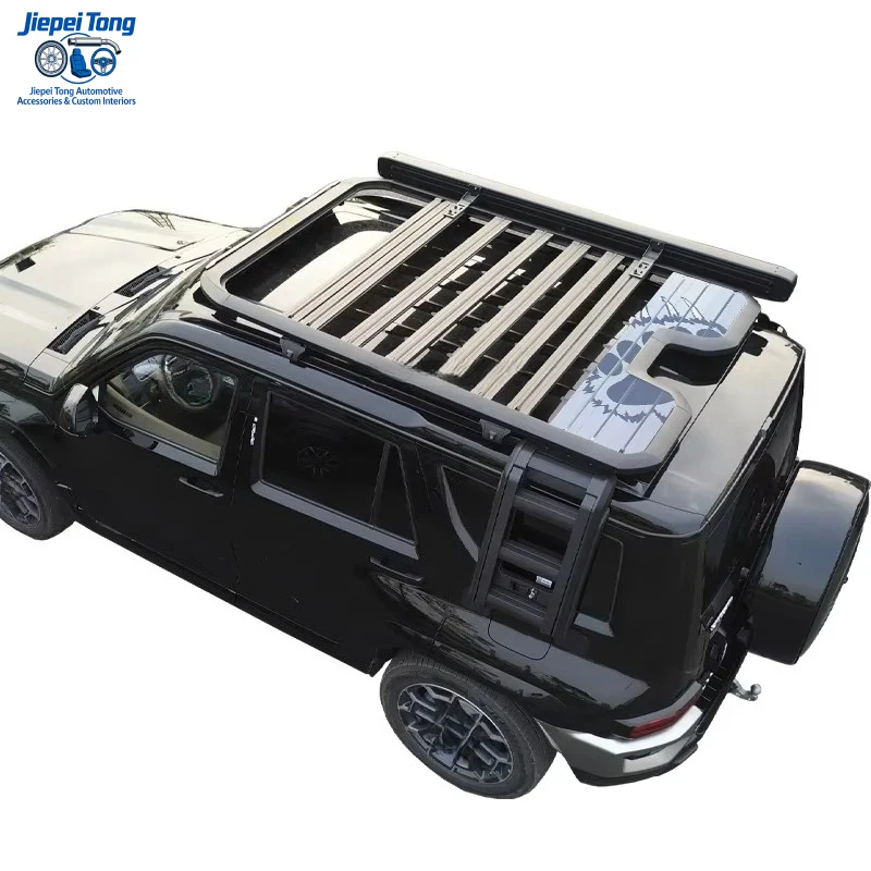 2025 Multi-Functional Car Roof Rack With Side Ladder Screw Mount Black Durable Aluminium Alloy for Hilux Vigo
2025 Multi-Functional Car Roof Rack With Side Ladder Screw Mount Black Durable Aluminium Alloy for Hilux Vigo