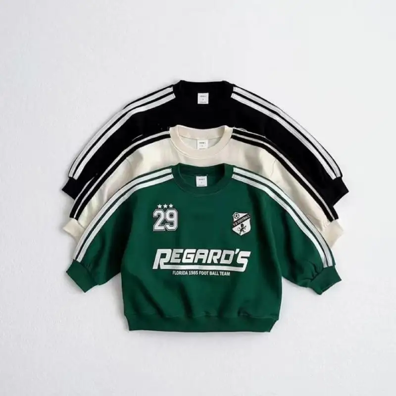 Fashion Letter Print Baby Long Sleeve Sweatshirt Infant Boy Casual Pullover Toddler Girl Sweatshirt Kids Tops Children Clothes
Fashion Letter Print Baby Long Sleeve Sweatshirt Infant Boy Casual Pullover Toddler Girl Sweatshirt Kids Tops Children Clothes