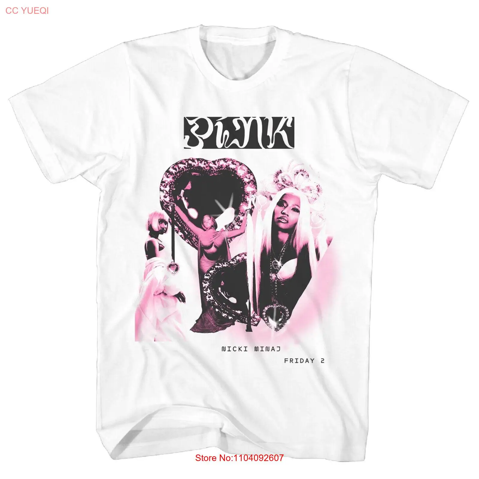 Футболка Nicki Minaj White Heart Collage, мужская лицензированная футболка в стиле хип-хоп, рэп, новая белая
Футболка Nicki Minaj White Heart Collage, мужская лицензированная футболка в стиле хип-хоп, рэп, новая белая