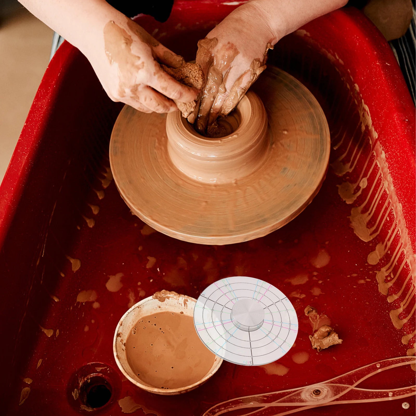 Clay Sculpture Tool Large Size Single Divider Kit Pottery Measuring Ceramic Disc Template Diy Porcelain Clay Potterys Dividing
Clay Sculpture Tool Large Size Single Divider Kit Pottery Measuring Ceramic Disc Template Diy Porcelain Clay Potterys Dividing