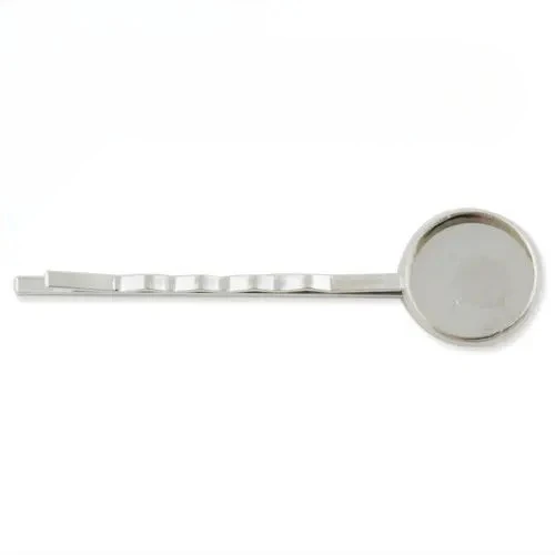 50pcs 55*14MM Imitation Rhodium Plated Bobby Pin with Bezel,Hair Clip Cabochon Base for Cameo DIY Hairpins Barrettes Making
50pcs 55*14MM Imitation Rhodium Plated Bobby Pin with Bezel,Hair Clip Cabochon Base for Cameo DIY Hairpins Barrettes Making