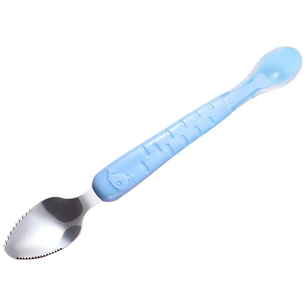 Double Ended Stainless Steel PP Silicone Baby Food Spoon for Fruit Puree Scraping Spoons Feeding Supplies Storage Box
Double Ended Stainless Steel PP Silicone Baby Food Spoon for Fruit Puree Scraping Spoons Feeding Supplies Storage Box