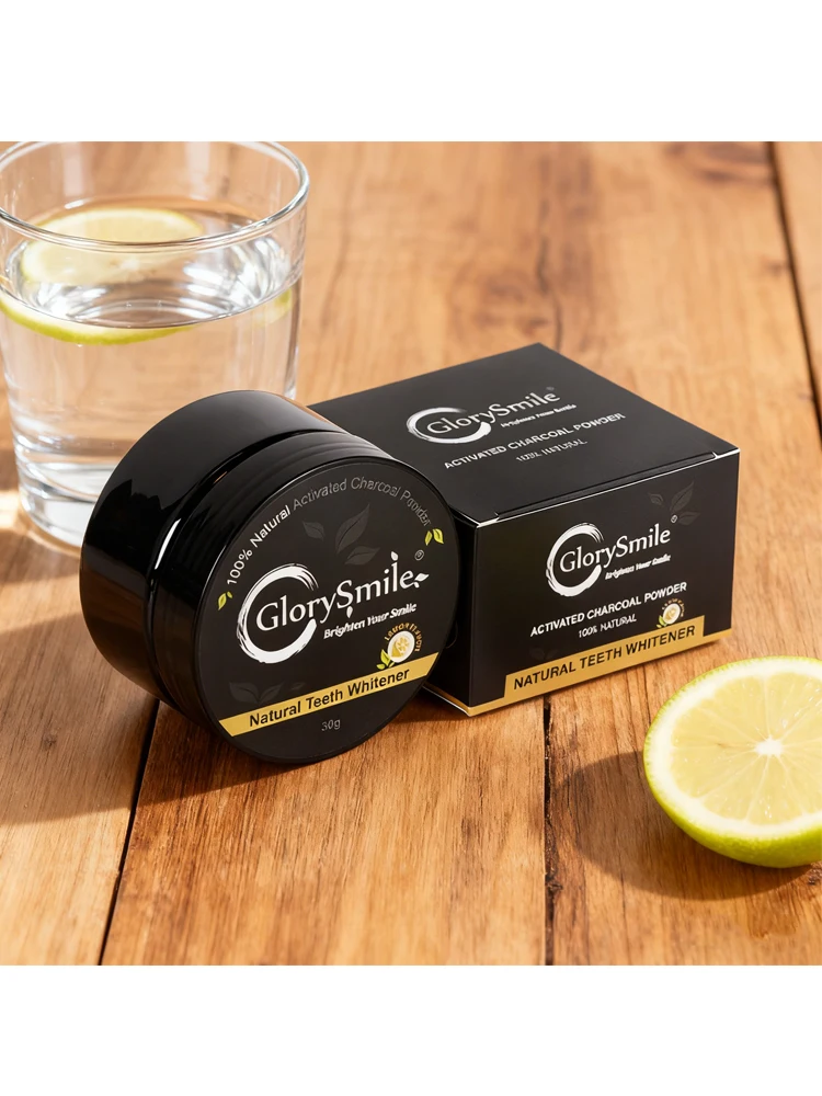 Порошок для отбеливания зубов с активированным углем Glorysmile, порошок для чистки зубов с углем, порошок с активированным углем из кокосовой скорлупы
Порошок для отбеливания зубов с активированным углем Glorysmile, порошок для чистки зубов с углем, порошок с активированным углем из кокосовой скорлупы