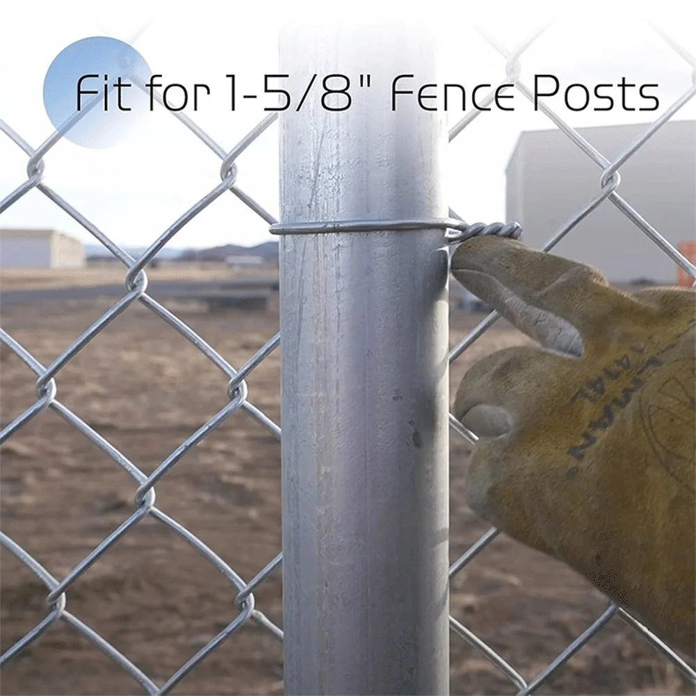 100Pcs Galvanized Steel Fence Ties Wire Fasteners For T Post U Post Y Post Farm Garden Fencing Hardware Accessories
100Pcs Galvanized Steel Fence Ties Wire Fasteners For T Post U Post Y Post Farm Garden Fencing Hardware Accessories