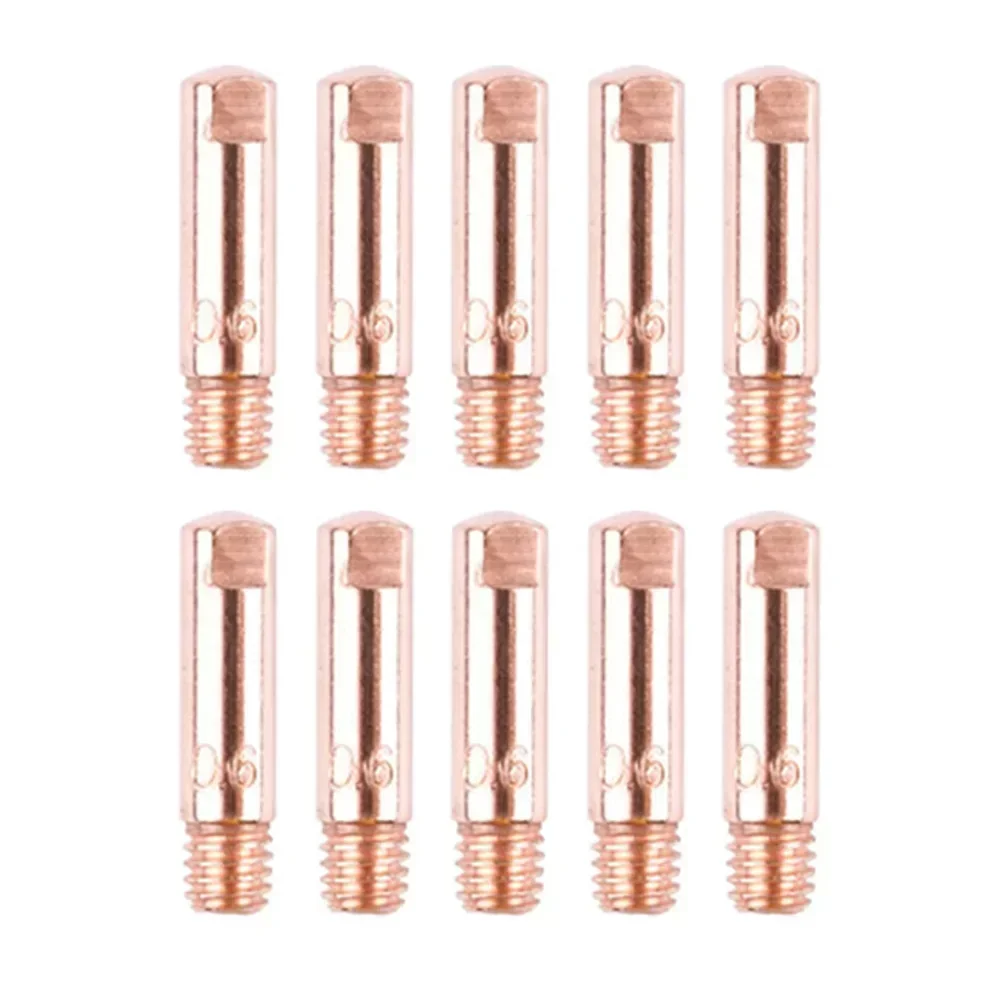 10pcs MB15 15AK Contact Tip Welding Nozzles M6 Welding Torch Power Nozzle 0.6/0.8/0.9/1.0/1.2mm Welding Accessories
10pcs MB15 15AK Contact Tip Welding Nozzles M6 Welding Torch Power Nozzle 0.6/0.8/0.9/1.0/1.2mm Welding Accessories