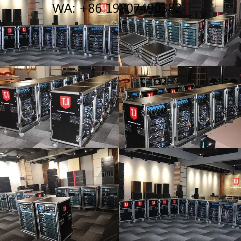 Professional Power Amplifier and Speaker System, Complete Audio Equipment for Stage Performance
Professional Power Amplifier and Speaker System, Complete Audio Equipment for Stage Performance