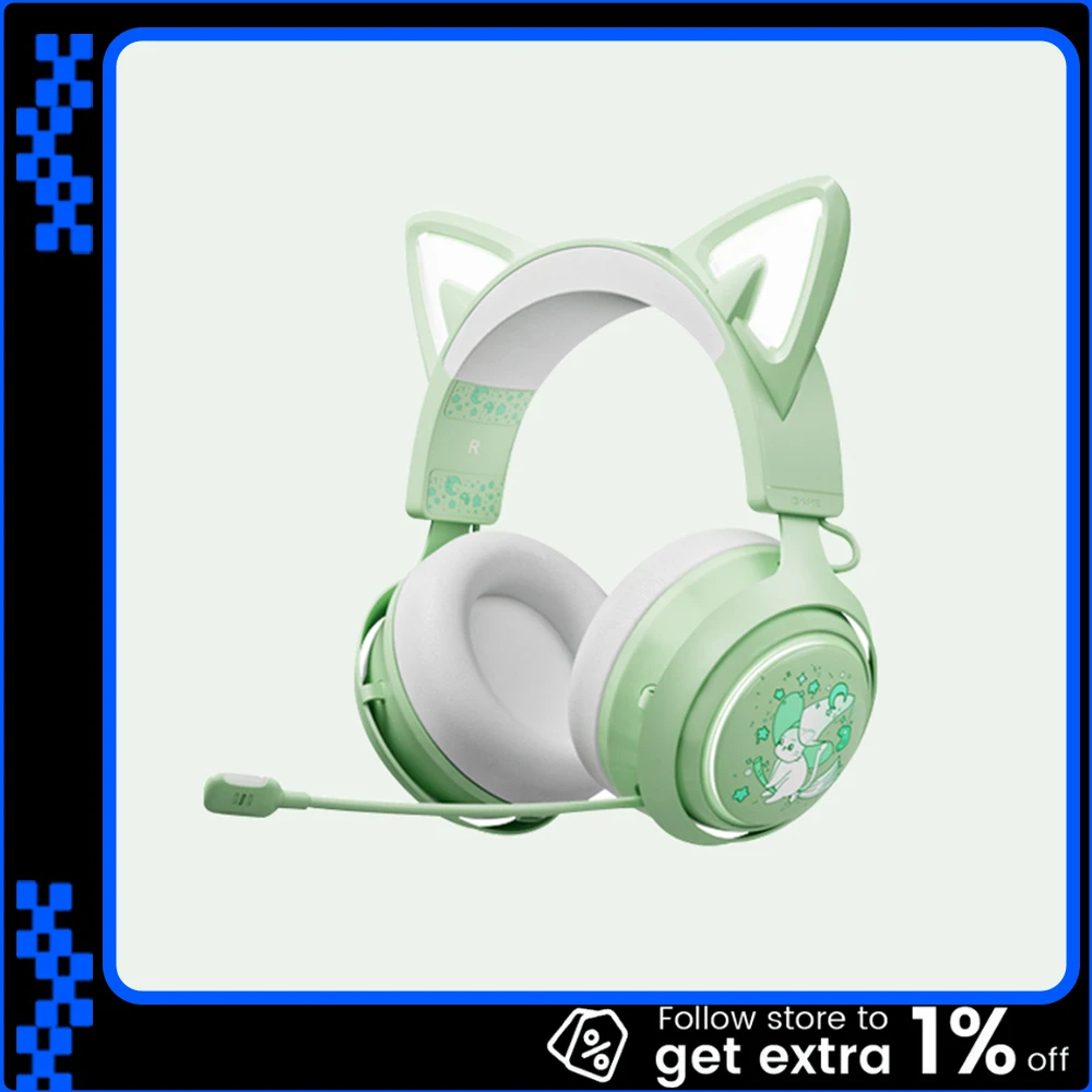 Somic GS510 геймерские наушники с микрофоном кошачьи уши RGB свет красочная милая гарнитура с шумоподавлением игровые наушники для девочек Gif
Somic GS510 геймерские наушники с микрофоном кошачьи уши RGB свет красочная милая гарнитура с шумоподавлением игровые наушники для девочек Gif