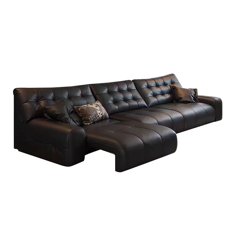 Italian minimalist automatic sofa bed electric function living room leather big black bear sofa electric translation and telesco
Italian minimalist automatic sofa bed electric function living room leather big black bear sofa electric translation and telesco