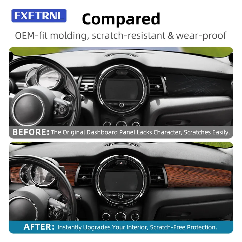 LHD For Mini Cooper F56 F55 F57 Car Dashboard Protector Car Accessories Central Control Panel Decorative Cover
LHD For Mini Cooper F56 F55 F57 Car Dashboard Protector Car Accessories Central Control Panel Decorative Cover