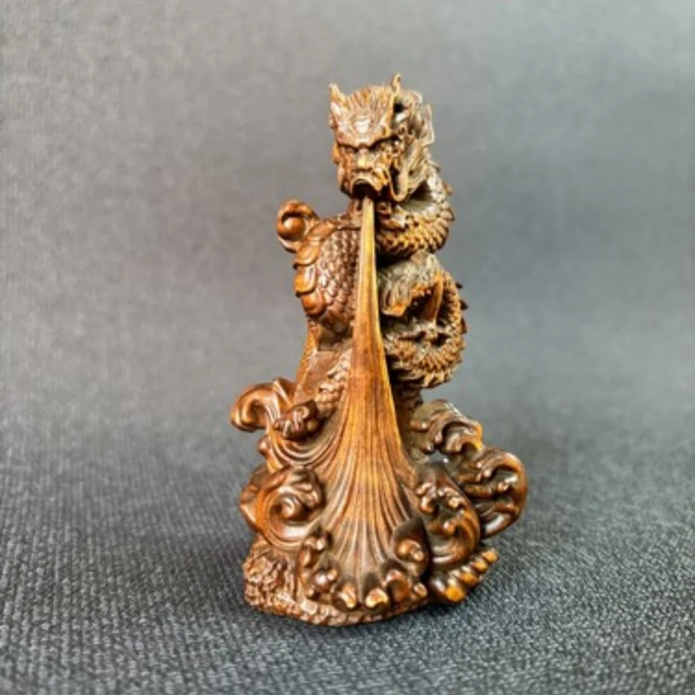 3D Chinese Dragon Statue Loong Sculpture Wooden Wall Decor Mini Boxwood Carving Art Fengshui Figure Ornament Home Room Gifts
3D Chinese Dragon Statue Loong Sculpture Wooden Wall Decor Mini Boxwood Carving Art Fengshui Figure Ornament Home Room Gifts