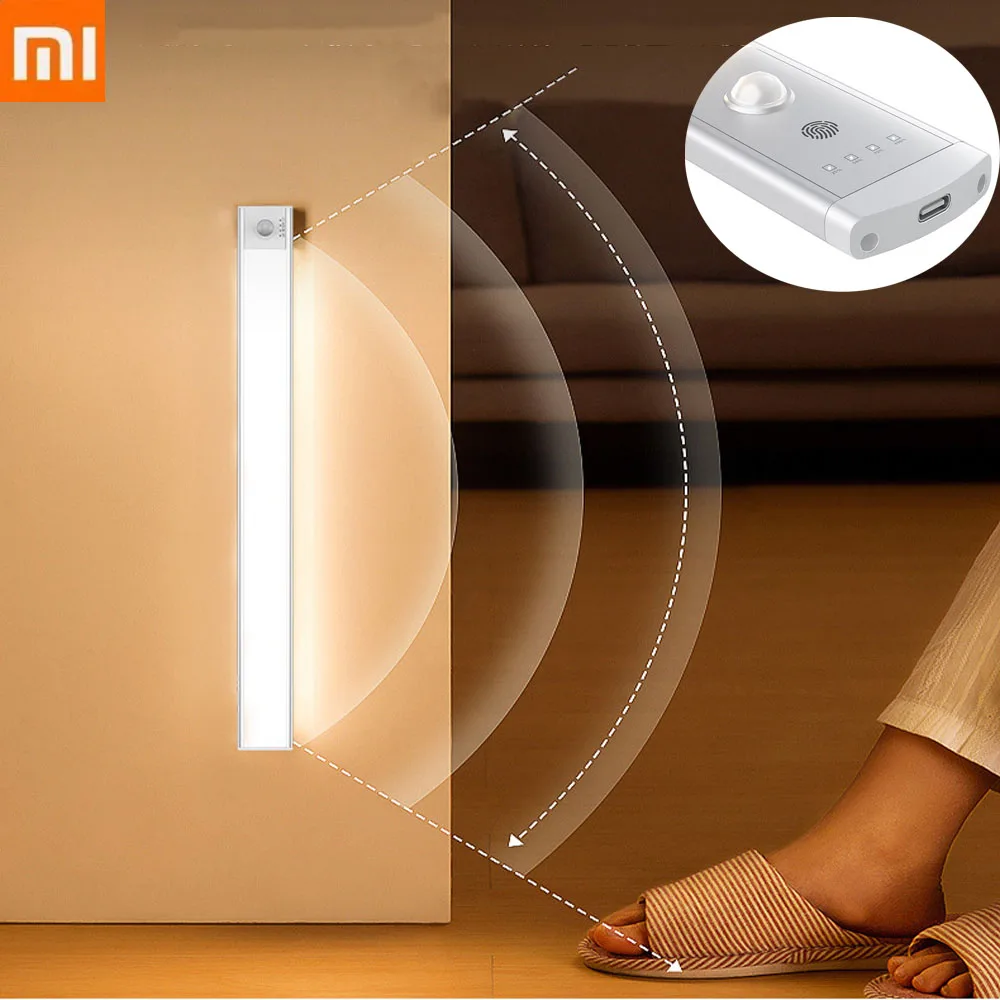 Ночник Xiaomi с датчиком движения, тонкий светодиодный светильник с аккумулятором и индикатором заряда, прикроватный столик, украшение для спальни
Ночник Xiaomi с датчиком движения, тонкий светодиодный светильник с аккумулятором и индикатором заряда, прикроватный столик, украшение для спальни