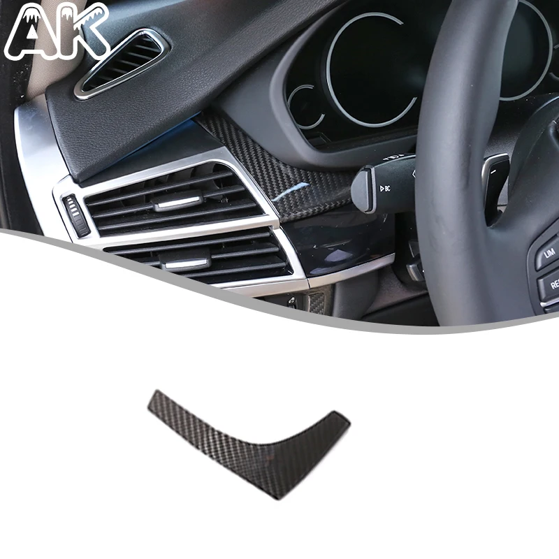 For BMW X5 F15 X6 F16 2014-2018 Real Carbon fiber Car Interior Dashboard Decoration Panel Trim Car Accessories LHD
For BMW X5 F15 X6 F16 2014-2018 Real Carbon fiber Car Interior Dashboard Decoration Panel Trim Car Accessories LHD