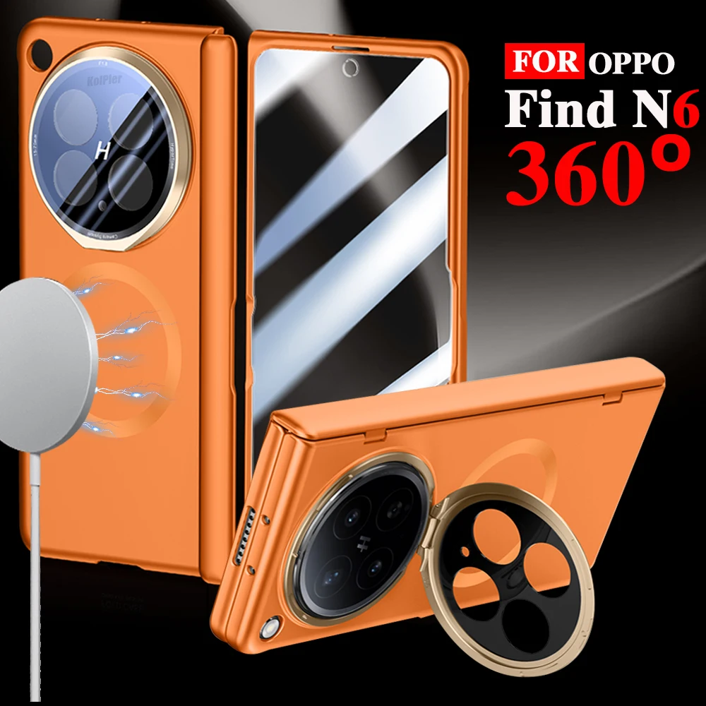 Luxury Matte Case For OPPO Find N6 5G Magnetic Alloy Lens Bracket Holder Anti-fingerprint Hard Back Cover Capa
Luxury Matte Case For OPPO Find N6 5G Magnetic Alloy Lens Bracket Holder Anti-fingerprint Hard Back Cover Capa