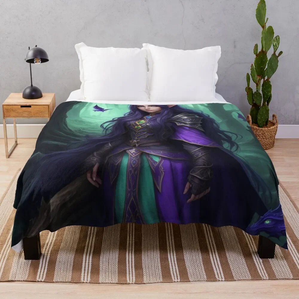 Female elf Druid. Throw Blanket Heavy Summer Travel Blankets For Bed Blankets
Female elf Druid. Throw Blanket Heavy Summer Travel Blankets For Bed Blankets
