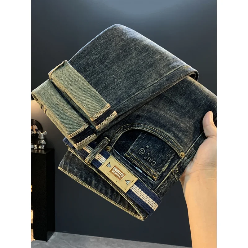 2025 New American Casual Micro Harun Jeans for Men's Autumn Fashion, Versatile Elastic Slimming Small Leg Pants
2025 New American Casual Micro Harun Jeans for Men's Autumn Fashion, Versatile Elastic Slimming Small Leg Pants