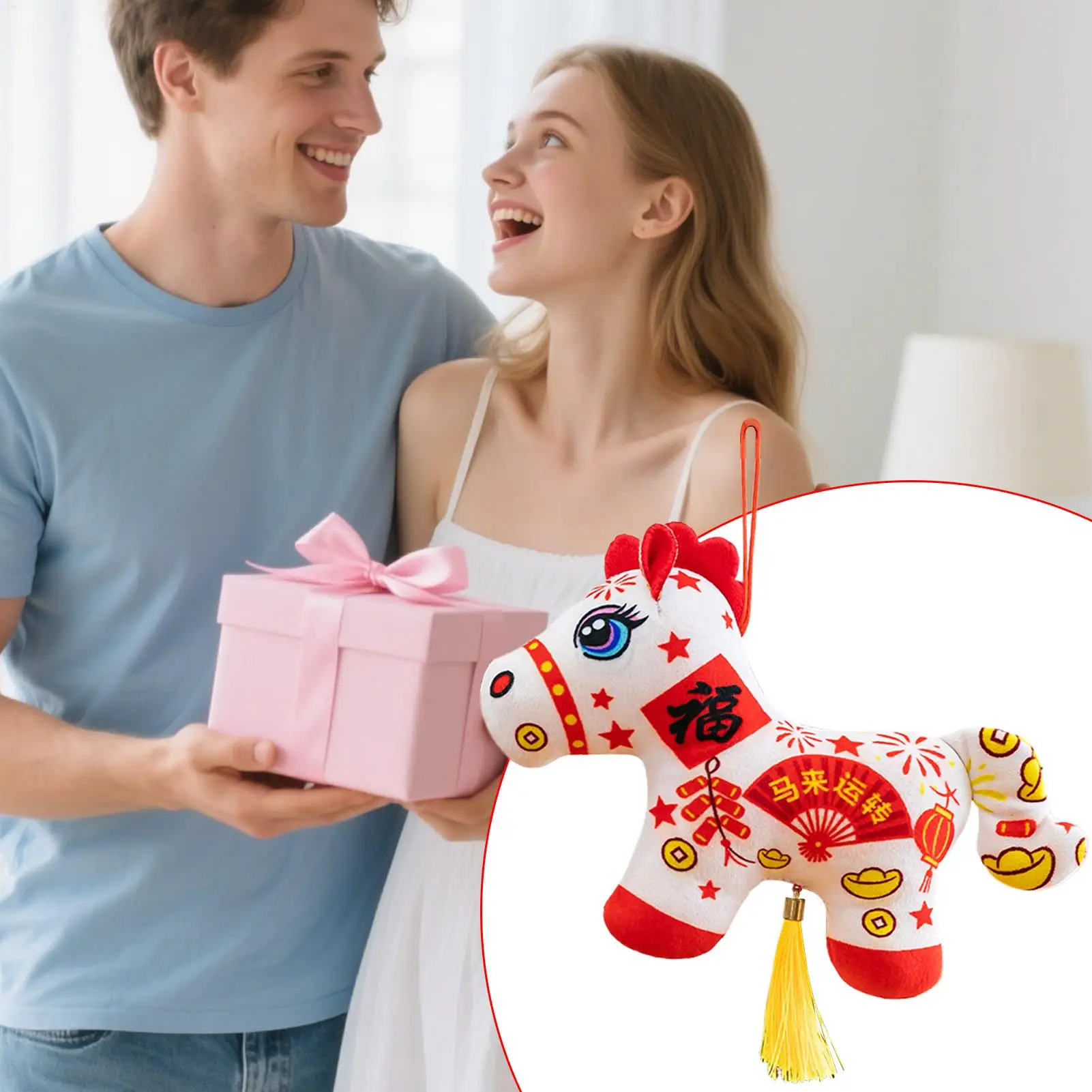 Horse Stuffed Animal Stuffed Folk Print Plush Ornament Horse Doll For Men Family Girlfriend Girl Boy Kids Birthday Car Home
Horse Stuffed Animal Stuffed Folk Print Plush Ornament Horse Doll For Men Family Girlfriend Girl Boy Kids Birthday Car Home