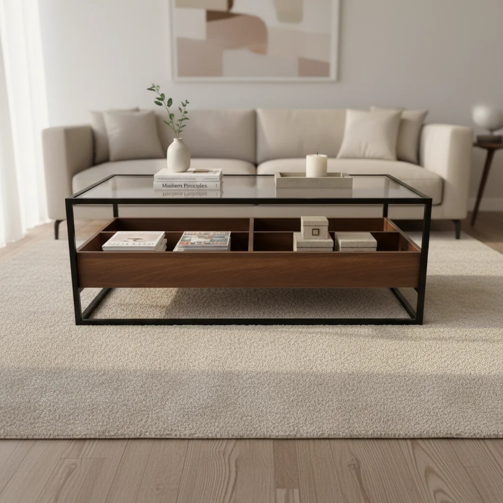 xx-Modern Coffee Table Storage Wood Shelves Center Table Large Tempered Glass Top Iron Frame Coffee Table for Living Room^
xx-Modern Coffee Table Storage Wood Shelves Center Table Large Tempered Glass Top Iron Frame Coffee Table for Living Room^