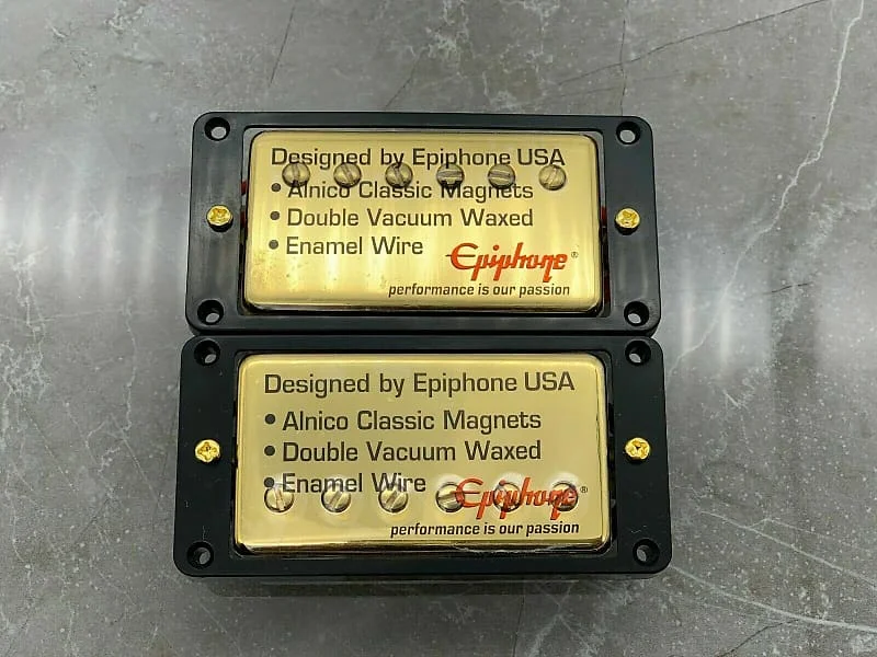 Hot Products-Gold Covered Humbucker Pickups Standard Electric Guitar Pickups With Wire Harness For Enhanced Sound Quality
Hot Products-Gold Covered Humbucker Pickups Standard Electric Guitar Pickups With Wire Harness For Enhanced Sound Quality