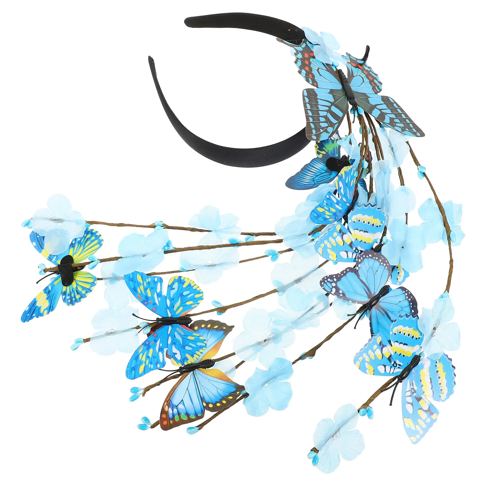 Simulated Butterfly Headband Lightweight Women Girls Fashion Fascinator Hairband Tea Party Accessories Plastic Material
Simulated Butterfly Headband Lightweight Women Girls Fashion Fascinator Hairband Tea Party Accessories Plastic Material