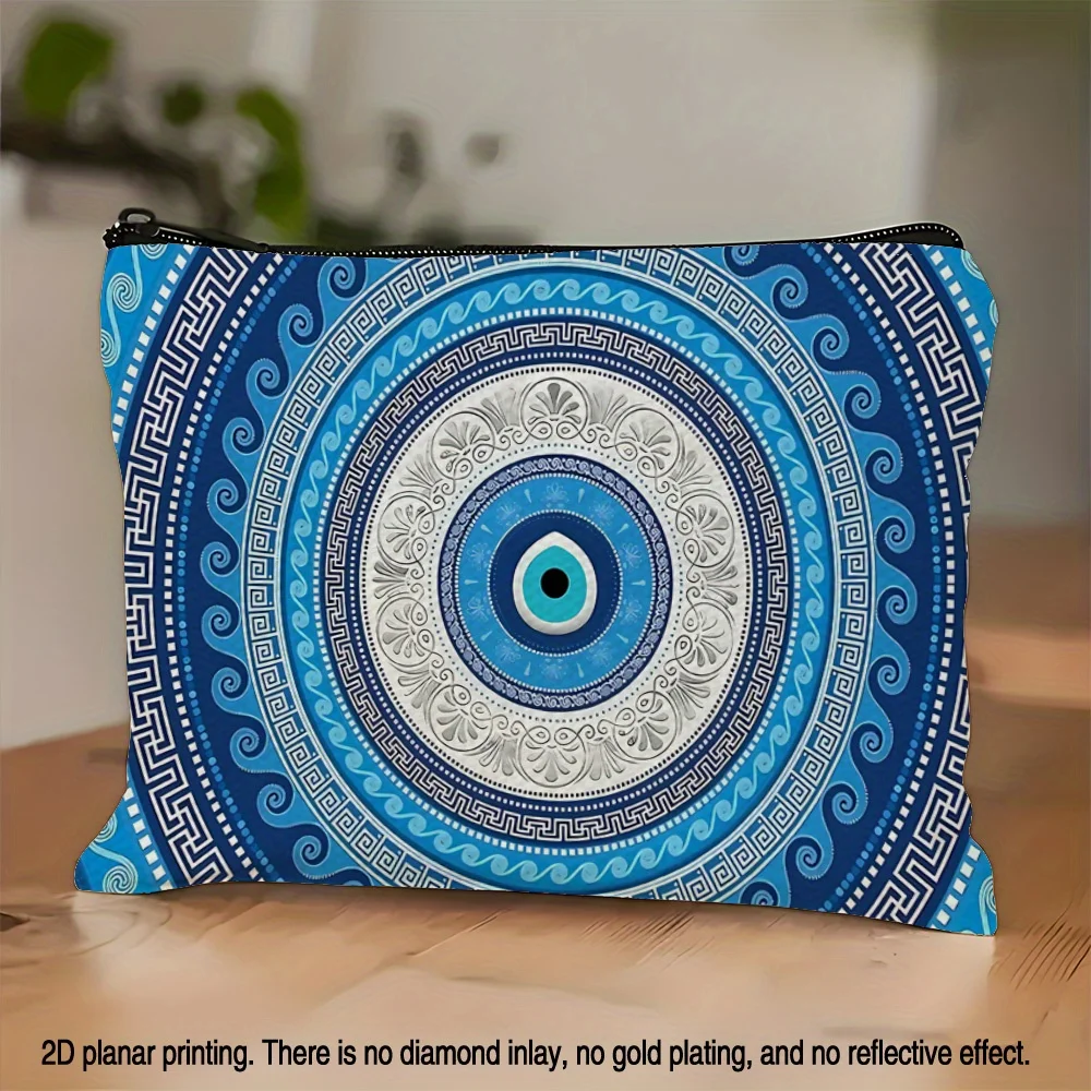 A Demon Eye Makeup Bag - Cute Multifunctional Zipper Pouch For Women, Jewelry Storage Bag, Perfect Travel Zipper Small Storage
A Demon Eye Makeup Bag - Cute Multifunctional Zipper Pouch For Women, Jewelry Storage Bag, Perfect Travel Zipper Small Storage