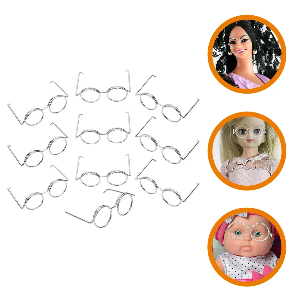 20 Pcs Mini Glasses Frame Toy Eyeglasses Accessories Props Dress up Toys for Metal Eyewear Sunglasses Dolls
20 Pcs Mini Glasses Frame Toy Eyeglasses Accessories Props Dress up Toys for Metal Eyewear Sunglasses Dolls