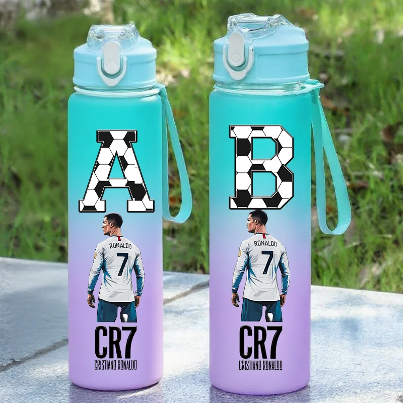 CR7 Ronaldos Sports Water Bottle Leak Proof Colorful Plastic Cup Drinking Outdoor Football Star Portable Gym Fitness Jugs Gift
CR7 Ronaldos Sports Water Bottle Leak Proof Colorful Plastic Cup Drinking Outdoor Football Star Portable Gym Fitness Jugs Gift
