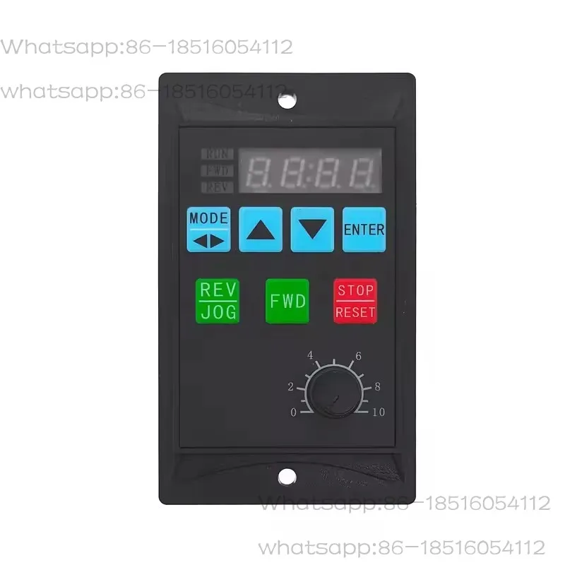 Frequency converter, power converter 1500W RS485 with motor driver 0.75KW MCU single-phase input 220V three-phase output 0.4KW
Frequency converter, power converter 1500W RS485 with motor driver 0.75KW MCU single-phase input 220V three-phase output 0.4KW
