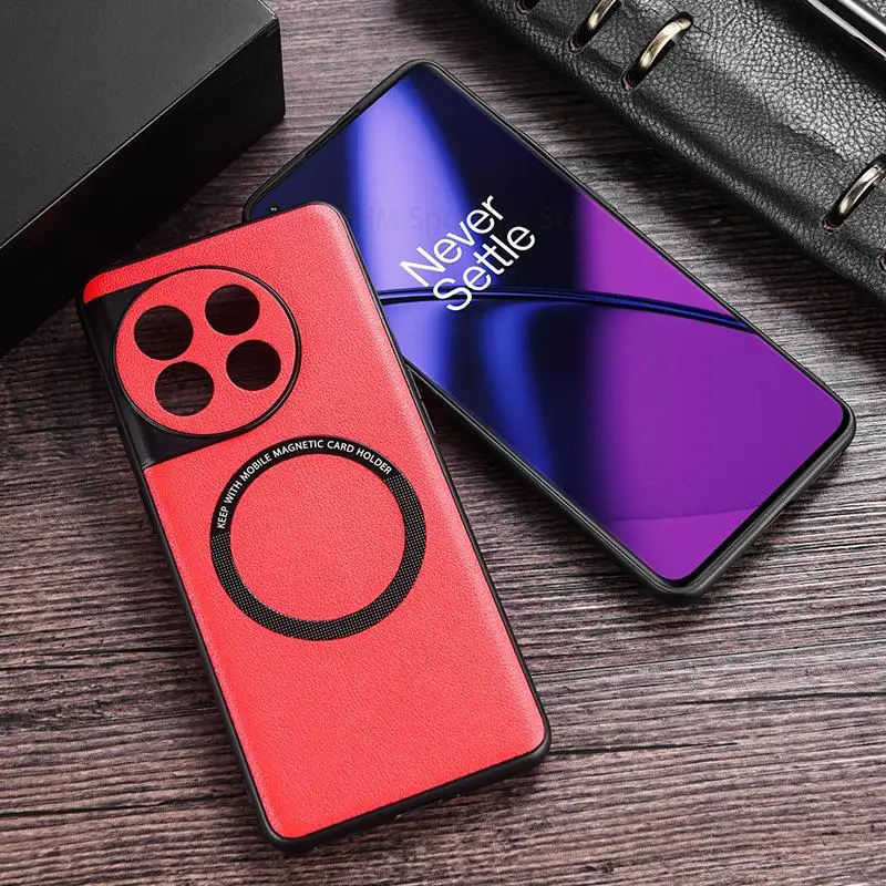 For OnePlus 12 11 10 Pro 5G Leather Phone For Magsafe Case For Oneplus 10T 10R 9RT 9 8 Pro Ace 2V 3 Pro Magnetic Magsafing Cover
For OnePlus 12 11 10 Pro 5G Leather Phone For Magsafe Case For Oneplus 10T 10R 9RT 9 8 Pro Ace 2V 3 Pro Magnetic Magsafing Cover
