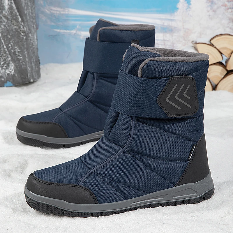 Men's Boots Winter Hiking Shoes Mid-calf Fashion Snow Boots for Women Warm Fur Non-slip Outdoor Male Cotton Casual Sneakers
Men's Boots Winter Hiking Shoes Mid-calf Fashion Snow Boots for Women Warm Fur Non-slip Outdoor Male Cotton Casual Sneakers