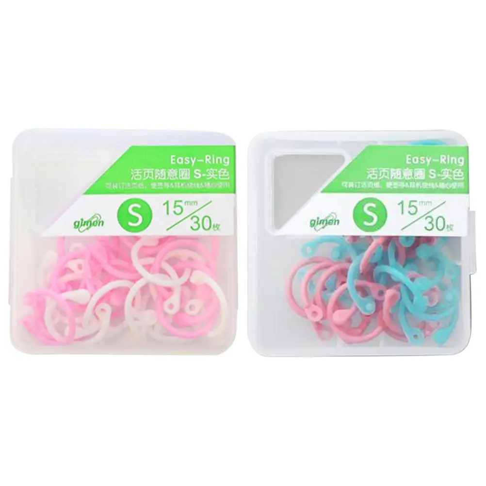 60 Pcs Ring Book Circles Rings Convenient Binder Plastic Household Paper Supply Notebook
60 Pcs Ring Book Circles Rings Convenient Binder Plastic Household Paper Supply Notebook