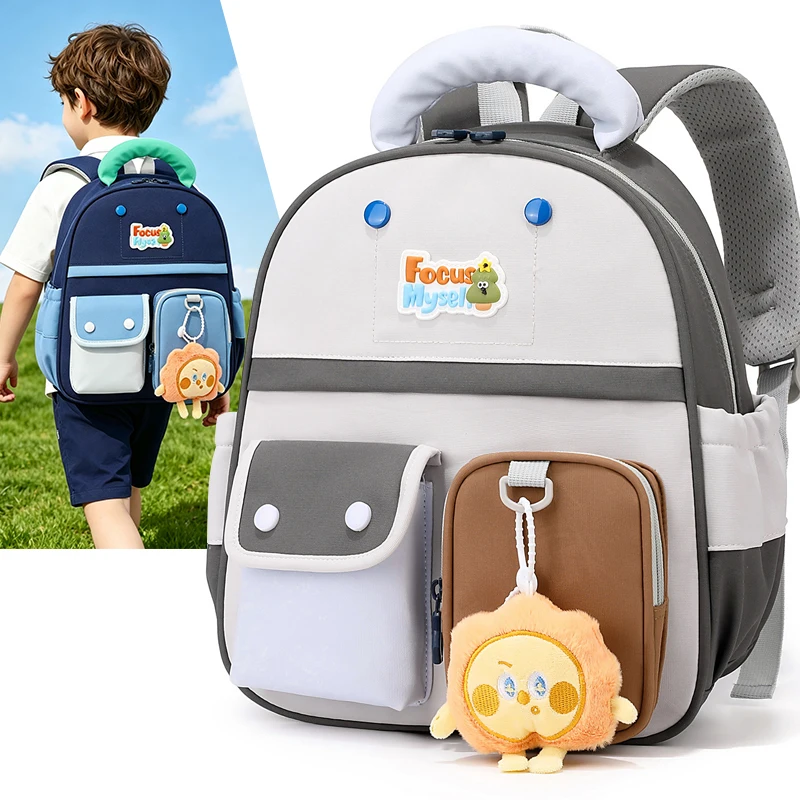 Kids Backpack with Plush Toy Ultra-light Breathable Kindergarten School Bag Large Capacity Waterproof Rucksack for Boys Girls
Kids Backpack with Plush Toy Ultra-light Breathable Kindergarten School Bag Large Capacity Waterproof Rucksack for Boys Girls