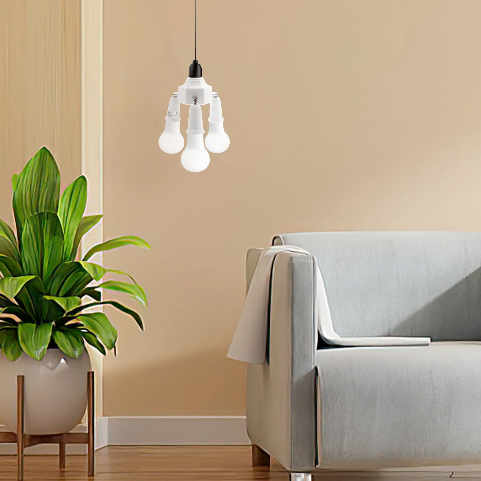 Многофункциональный разветвитель для светильников 3-в-1: адаптер E27/E40 на тройной разъем E27, высокопрочный пластиковый конвертер для лампочек, универсальный
Многофункциональный разветвитель для светильников 3-в-1: адаптер E27/E40 на тройной разъем E27, высокопрочный пластиковый конвертер для лампочек, универсальный