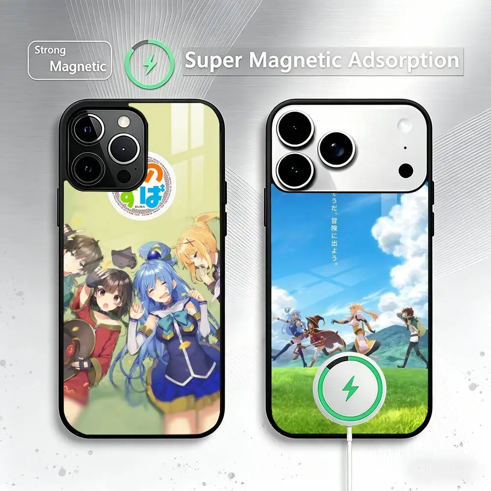 Anime KonoSubaS-S Phone Case For iPhone17,16,15,14,13,12,11 Plus,Pro Compatible with magnetic wireless charging
Anime KonoSubaS-S Phone Case For iPhone17,16,15,14,13,12,11 Plus,Pro Compatible with magnetic wireless charging