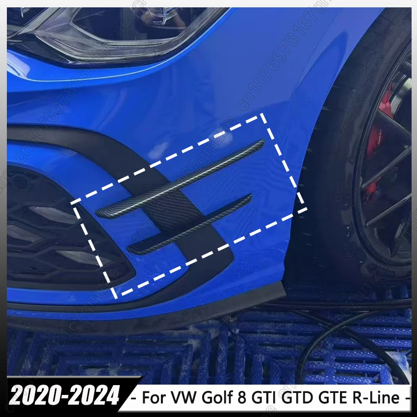 For VW Golf 8 MK8 GTI GTD GTE R-Line 2020-2024 Front Bumper Spoiler Wind Knife Side Skirt Front Lip Wind Air Knife Splitter
For VW Golf 8 MK8 GTI GTD GTE R-Line 2020-2024 Front Bumper Spoiler Wind Knife Side Skirt Front Lip Wind Air Knife Splitter