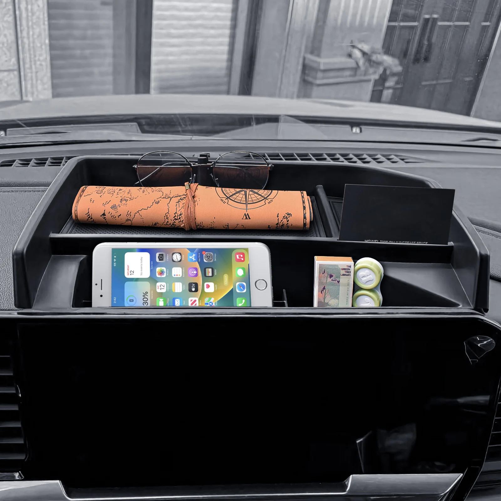 Center Console Dashboard Tray Organizer for For 2025 2024 2023 Chevrolet Silverado 1500 & GMC Sierra 1500 Behind Screen Car Box
Center Console Dashboard Tray Organizer for For 2025 2024 2023 Chevrolet Silverado 1500 & GMC Sierra 1500 Behind Screen Car Box