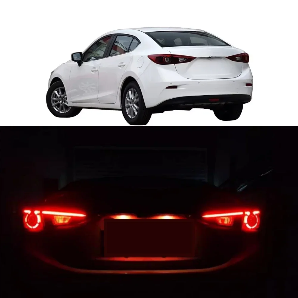 4 Piece 2013-2019 LED Tail Light for Mazda3 Saloon Only Without Halogen Bulb Rear Lamp for Axela Sedan Parking Signal
4 Piece 2013-2019 LED Tail Light for Mazda3 Saloon Only Without Halogen Bulb Rear Lamp for Axela Sedan Parking Signal
