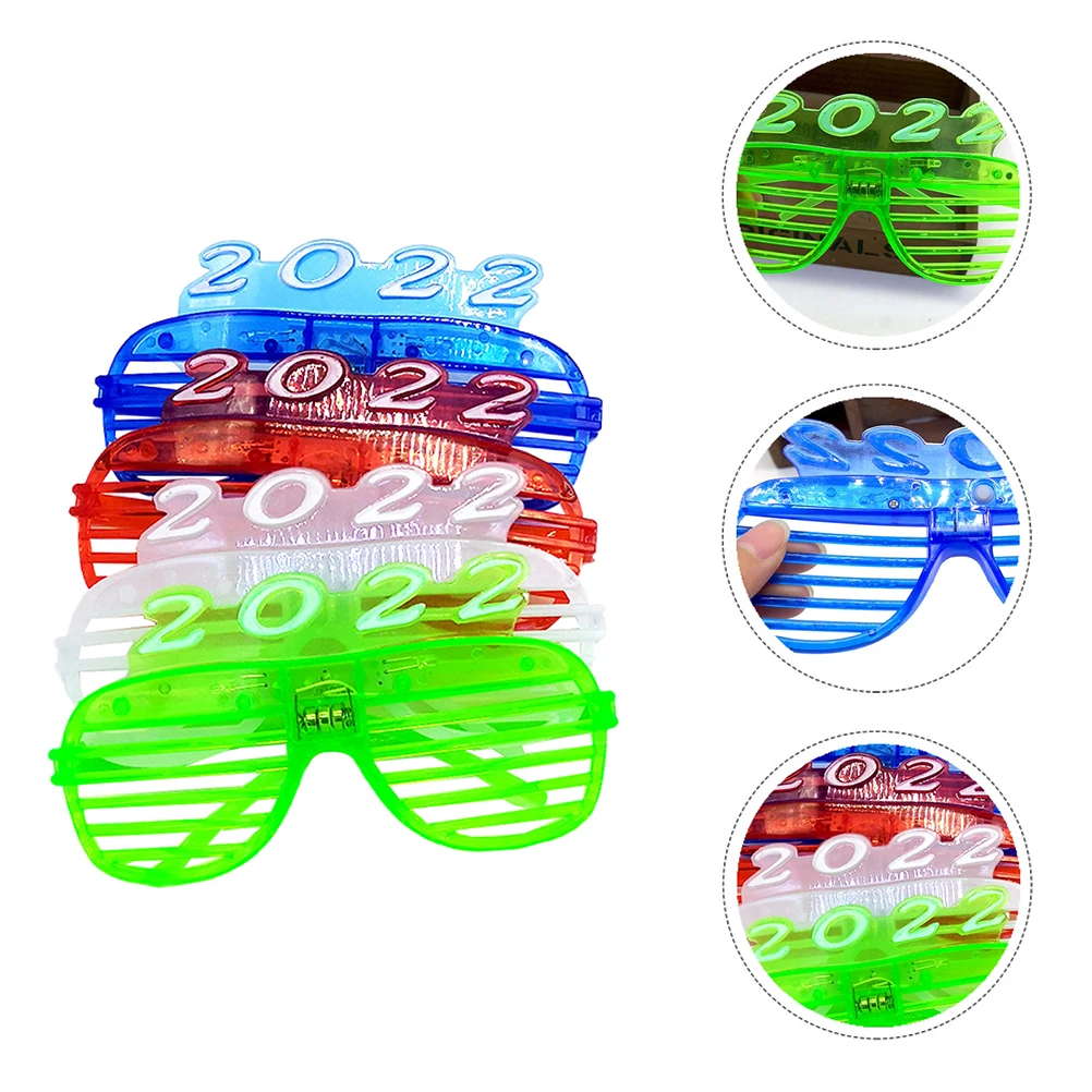 4pcs Glasses New Year Party Glasses New Year LED Funny Creative Eye wears Party Prom Durable Versatile Gifts
4pcs Glasses New Year Party Glasses New Year LED Funny Creative Eye wears Party Prom Durable Versatile Gifts