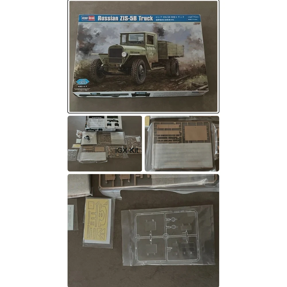 Hobbyboss 83886 1:35 Scale Russian Zis5 Zis-5B Truck Armor Vehicle Car Plastic Model Craft Building Assembly Kit Hobby
Hobbyboss 83886 1:35 Scale Russian Zis5 Zis-5B Truck Armor Vehicle Car Plastic Model Craft Building Assembly Kit Hobby