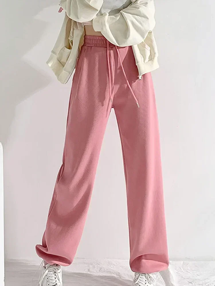 New Sweatpants Women Pants Streetwear Women Wide Leg Pants Women Joggers Spring Autumn and Winter Pockets Black Pants Thick
New Sweatpants Women Pants Streetwear Women Wide Leg Pants Women Joggers Spring Autumn and Winter Pockets Black Pants Thick