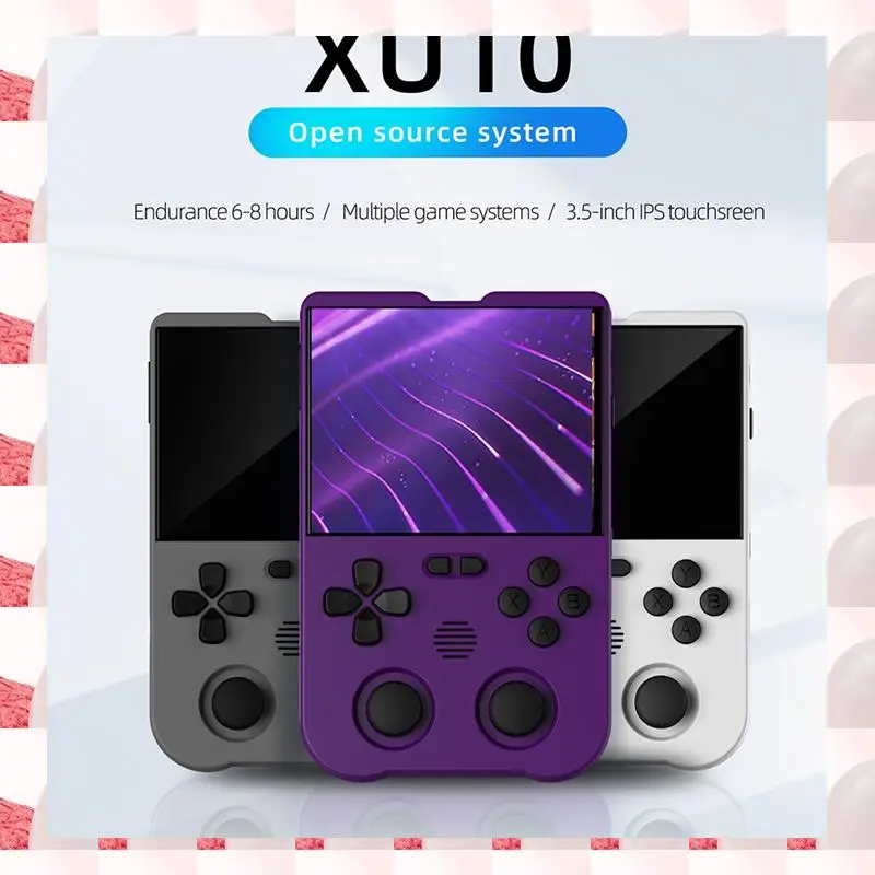 ABGN XU10 Game Console 3.5 Inch IPS Screen 256G Arcade Retro Dual Joystick 3D Game Player RK3326S 64Bit 3000Mah
ABGN XU10 Game Console 3.5 Inch IPS Screen 256G Arcade Retro Dual Joystick 3D Game Player RK3326S 64Bit 3000Mah