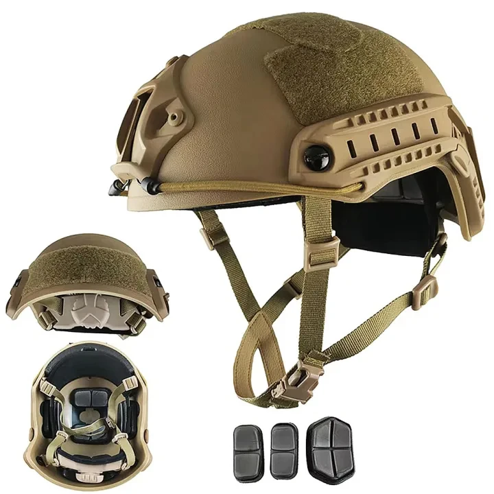Adjustable Fast MH/PJ/BJ Tactical Helmet Thickened ABS Airsoft Helmet with Turning Knob Protective Gear for Outdoor Riding CS
Adjustable Fast MH/PJ/BJ Tactical Helmet Thickened ABS Airsoft Helmet with Turning Knob Protective Gear for Outdoor Riding CS