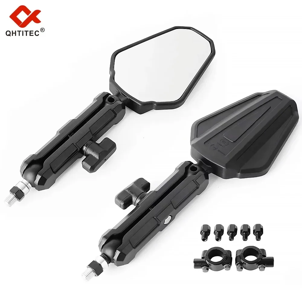 Motorcycle Mirrors M8 M10 7/8" Bolt Handlebar Mirror Universal ADV ATV Rear view Mirrors Foldable 360° Adjustment
Motorcycle Mirrors M8 M10 7/8" Bolt Handlebar Mirror Universal ADV ATV Rear view Mirrors Foldable 360° Adjustment