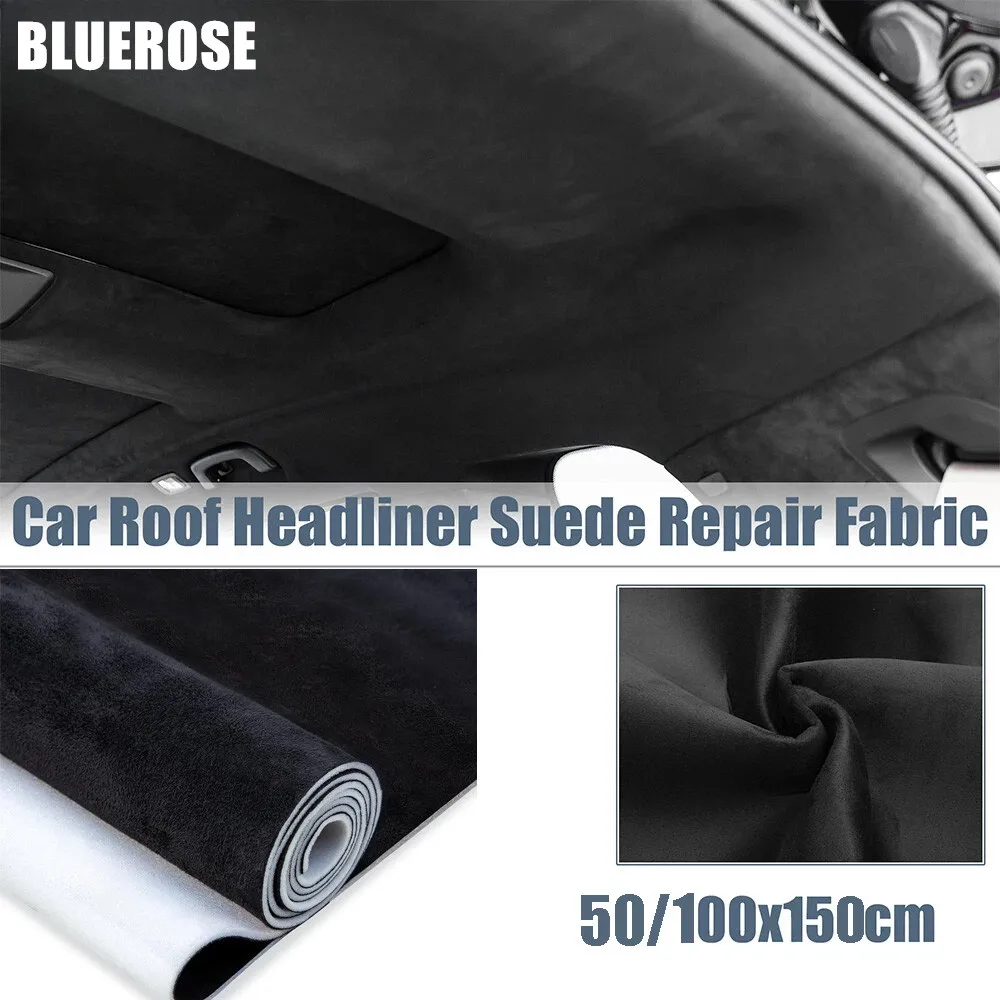 Luxurious Suede Auto Headliner Fabric with Foam Backing Black Interior Replacement Material for Car DIY Headliner Material
Luxurious Suede Auto Headliner Fabric with Foam Backing Black Interior Replacement Material for Car DIY Headliner Material