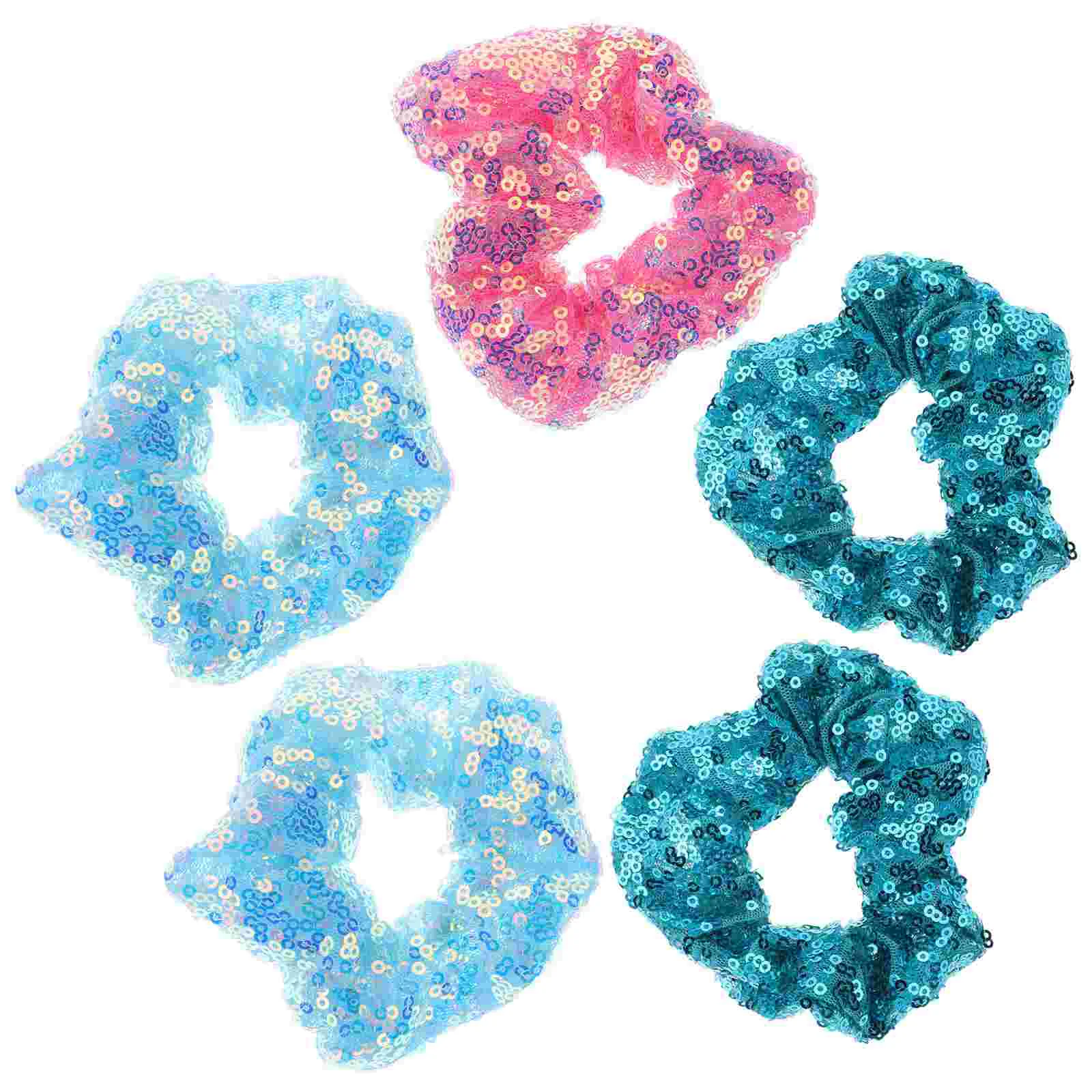 5 Pcs Sequins Hair Ties Colorful Elastic Rings Premium Material Fashion Suitable Any Occasions Bright Colors Easy
5 Pcs Sequins Hair Ties Colorful Elastic Rings Premium Material Fashion Suitable Any Occasions Bright Colors Easy