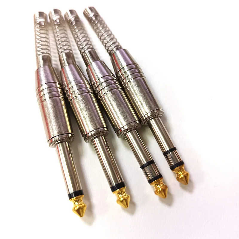 Metal 6.35mm 6.5mm 2Pole 3Pole Mono stereo male female Amplifier jack plug-in Audio Connector w28
Metal 6.35mm 6.5mm 2Pole 3Pole Mono stereo male female Amplifier jack plug-in Audio Connector w28