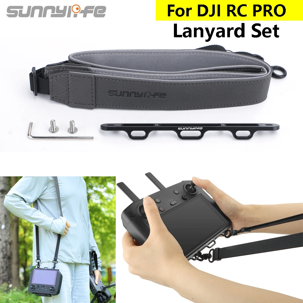 Sunnylife Remote Controller Lanyard For DJI RC Pro Adjustable Neck Strap For DJI Mavic 3 Pro Drone Remote Control Shoulder Strap
Sunnylife Remote Controller Lanyard For DJI RC Pro Adjustable Neck Strap For DJI Mavic 3 Pro Drone Remote Control Shoulder Strap